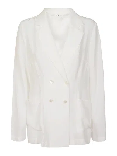 P.a.r.o.s.h Roma Blazer And Suits In White
