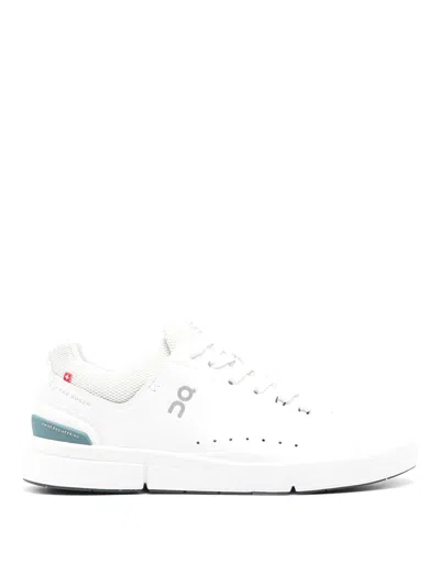 On Running The Roger Panelled-design Sneakers In White
