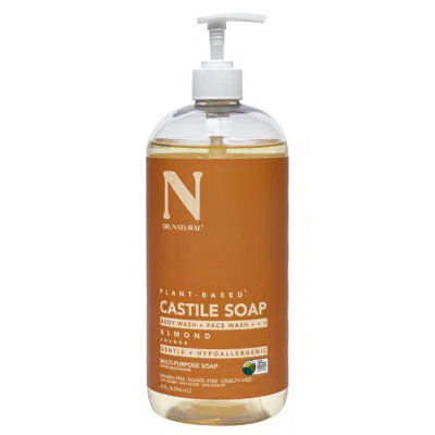Dr. Natural Castile Liquid Soap - Almond By  For Unisex - 32 oz Soap In White