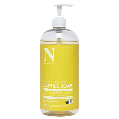 Dr. Natural Castile Liquid Soap - Unscented Baby Mild By  For Unisex - 32 oz Soap In White