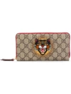 GUCCI GUCCI - GG SUPREME ANGRY CAT WALLET ,4764139CO1G12294970