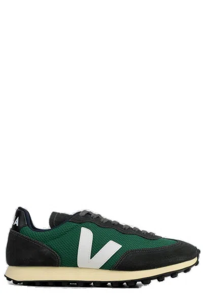 Veja Round Toe Lace In Green