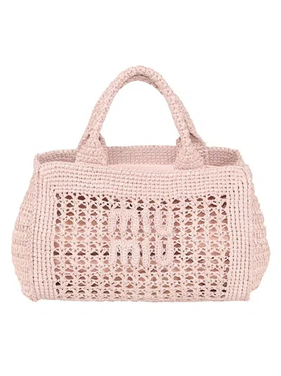 Miu Miu Crochet In Pink