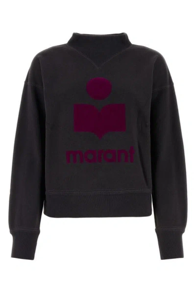 Isabel Marant Étoile Cotton Blend Sweatshirt In Black  