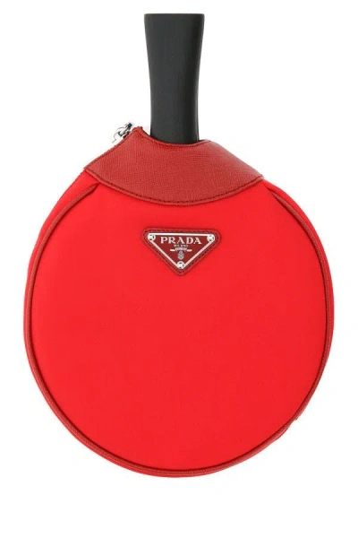 Prada Unisex Ping Pong Rackets In Red