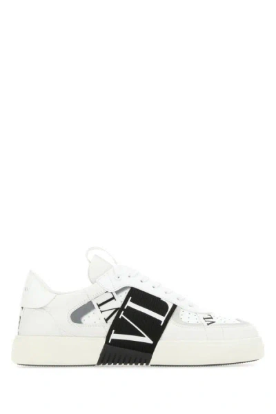 Valentino Garavani White Leather Vl7n Sneakers