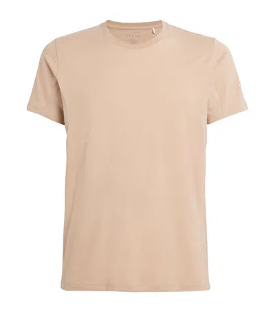 Falke Daily Climate Control T-shirt In Beige