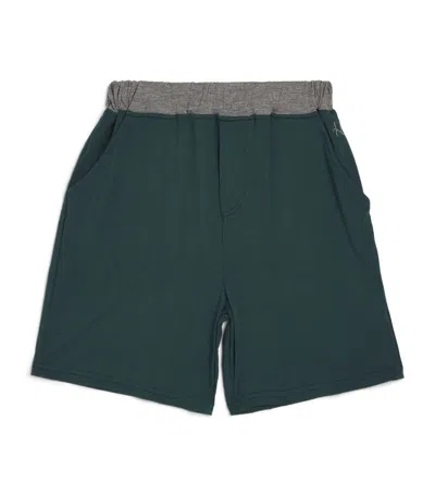 Homebody Kids' Sunny Pyjama Shorts (4-16 Years) In Green