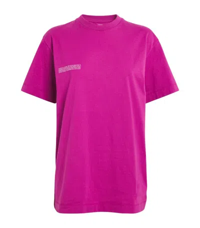 Pangaia Organic Cotton 365 Midweight T-shirt In Purple
