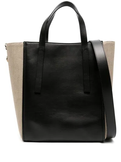 Chloé Sense Medium Shopping Bag In Black