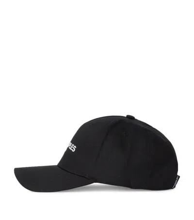 The Kooples Tonal Logo Baseball Cap In Black