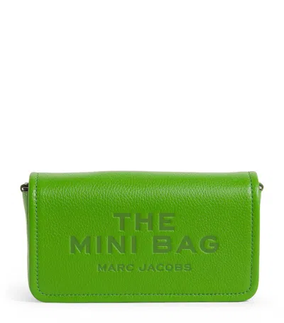 Marc Jacobs Leather The Mini Bag In Green