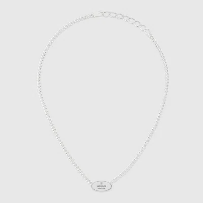 Gucci Trademark Chain Necklace With Tag In Undefined