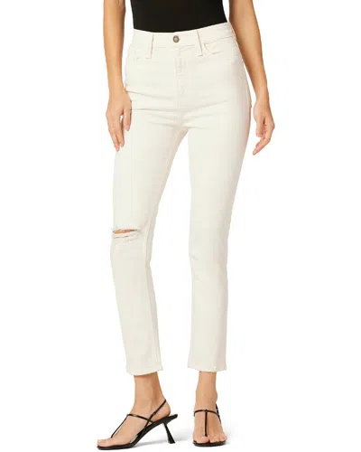 Hudson Jeans Harlow Ultra High-rise Cigarette Ankle Jean In White