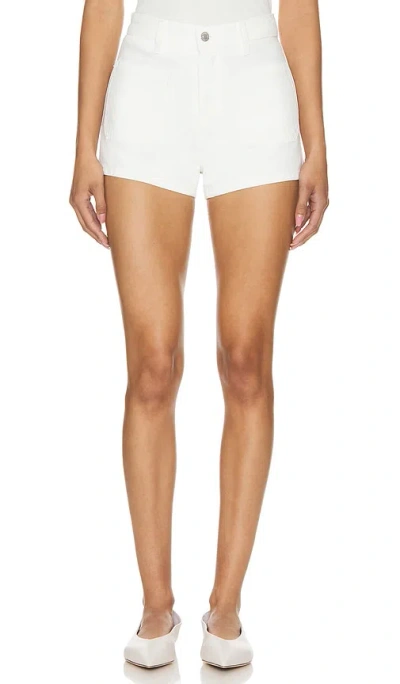 Nili Lotan Denim Shorts In White