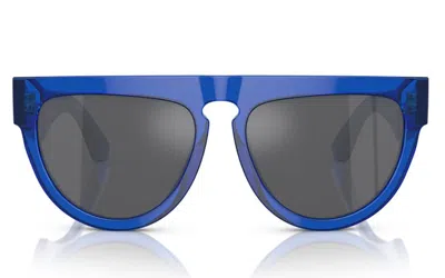 Burberry Eyewear Aviator Sunglasses In Blue