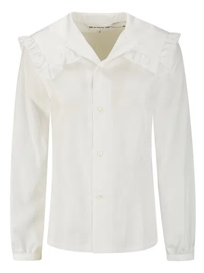Comme Des Garcons Girl Ladies Blouse In White