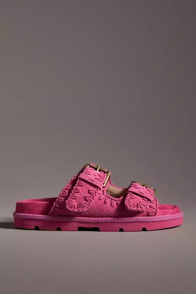 Mou Low Bio Sandals In Pink