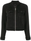 J BRAND J BRAND HARLOW BOMBER JACKET - BLACK,JB00081312340216