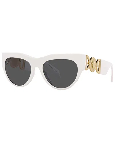 Versace Women's 56 Mm Sunglasses In White