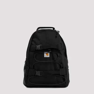 Carhartt Kickflip Backpack In Recycled Fabric In Black