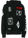 KTZ PATCHES HOODIE,AW17HD12DM12333924