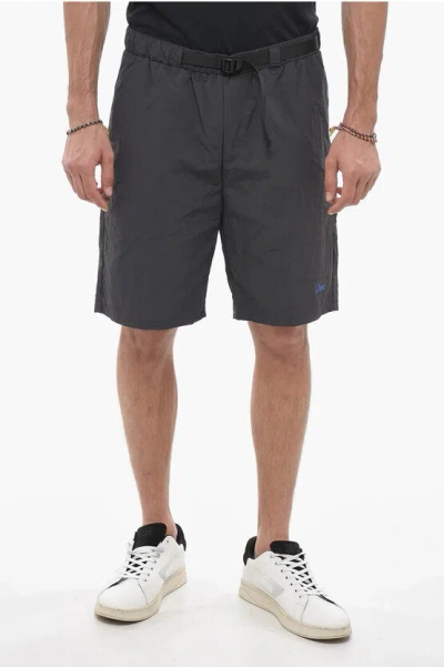 Dime Gray Hiking Shorts In Grey