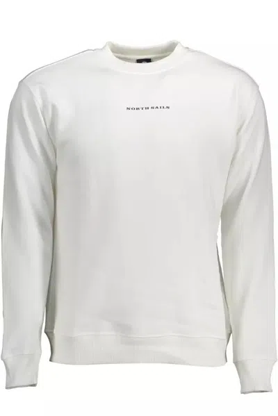 North Sails Elegant Cotton Sweater For Men's Men In White