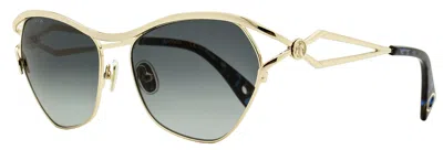 Lanvin Women's Mother & Child Sunglasses Lnv114s 721 Gold/blue Havana 58mm In Multi