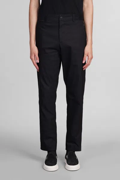 Pt01 Trousers In Black Cotton