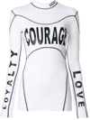 VERSACE COURAGE LOYALTY LOVE TOP,A78438A21331112299967