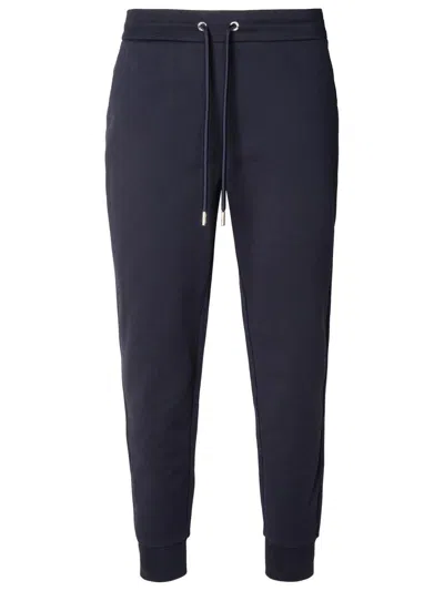Moncler Navy Cotton Track Pants
