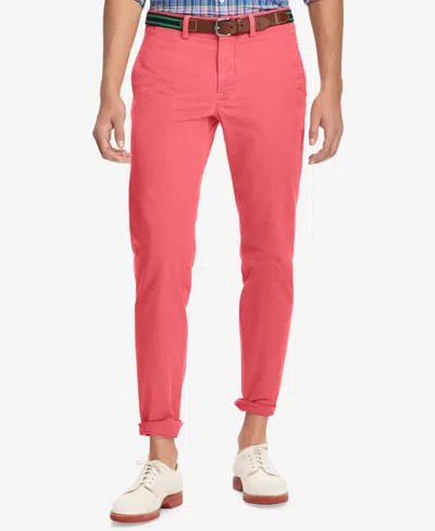Polo Ralph Lauren Men's Straight-fit Bedford Stretch Chino Pants In Nantucket Red