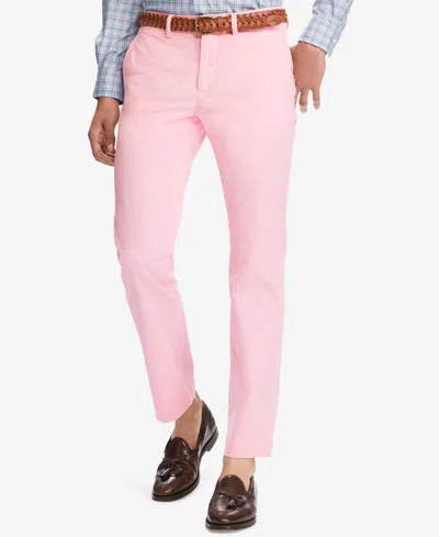 Polo Ralph Lauren Men's Straight-fit Bedford Stretch Chino Pants In Carmel Pink