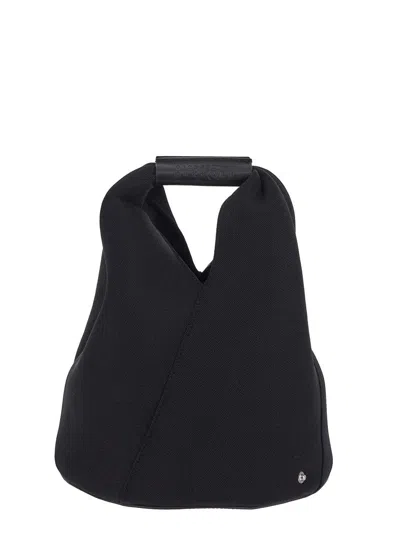Mm6 Maison Margiela Japanese Bucket Handbag In Black