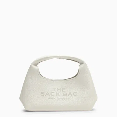 Marc Jacobs The Mini Sack White Leather Bag In Neutral