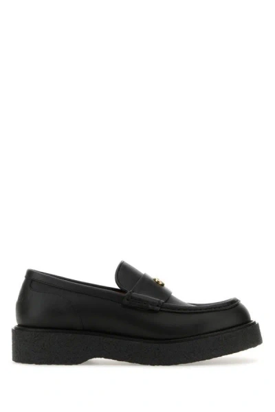 Gucci Man Black Leather Loafers