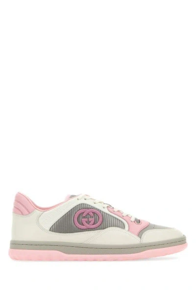 Gucci Woman Multicolor Fabric And Leather Mac80 Sneakers