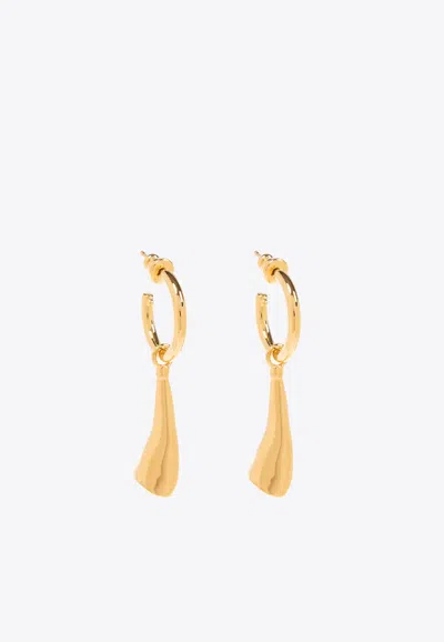 Chloé Blooma Drop Earrings In Gold