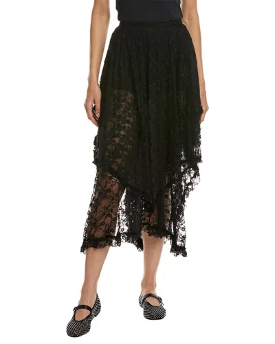 Free People X Intimately Fp French Courtship Skirt In Black