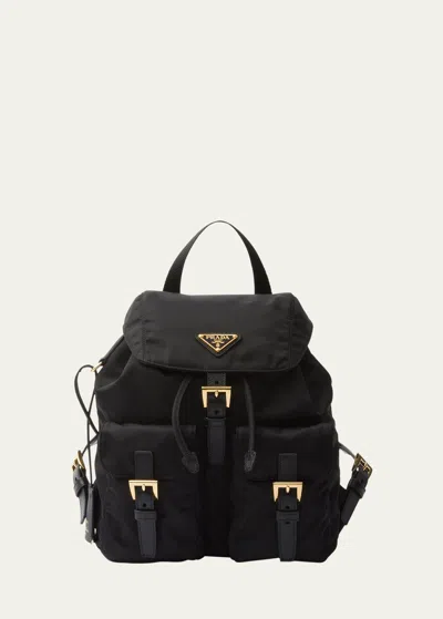 Prada Re-edition 1978 Small Re-nylon Backpack In Black