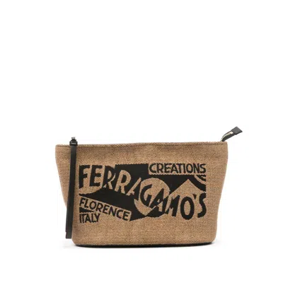 Ferragamo Salvatore  Small Leather Goods In Brown