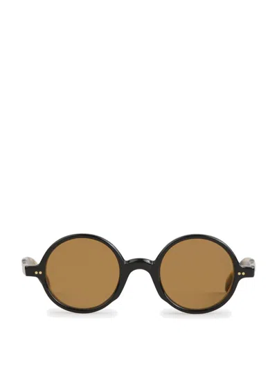 Cutler And Gross Cutler & Gross Round Frame Sunglasses In Black