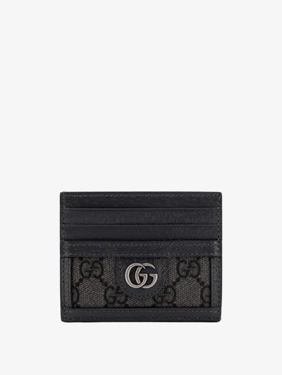 Gucci Man Ophidia Gg Man Grey Cardcases In Grey