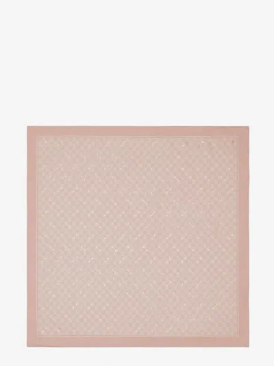 Gucci Woman Foulard Woman Pink Scarves