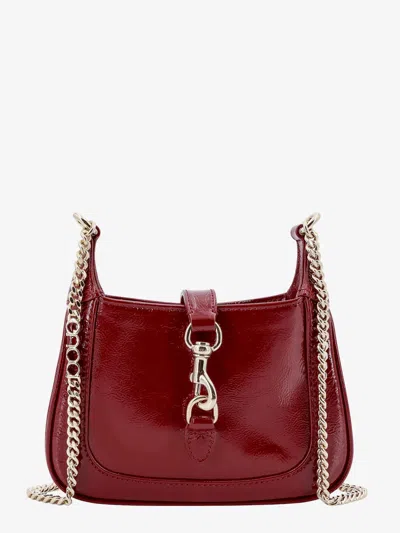 Gucci Woman Jackie Notte Woman Red Handbags