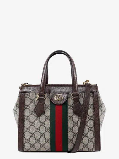 Gucci Woman Tote Ophidia Woman Beige Handbags In Cream