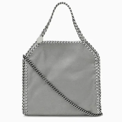 Stella Mccartney Light Grey Falabella Mini Bag Women In Gray