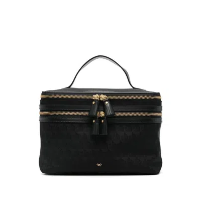 Anya Hindmarch Small Leather Goods In Black