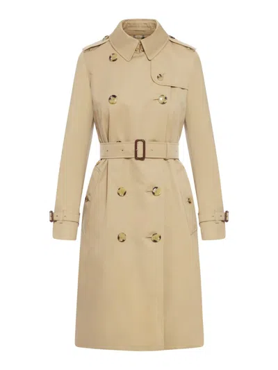 Burberry Trench In Nude & Neutrals